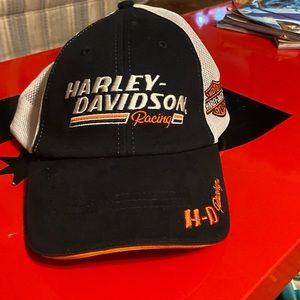 Harley Davison racing hat
